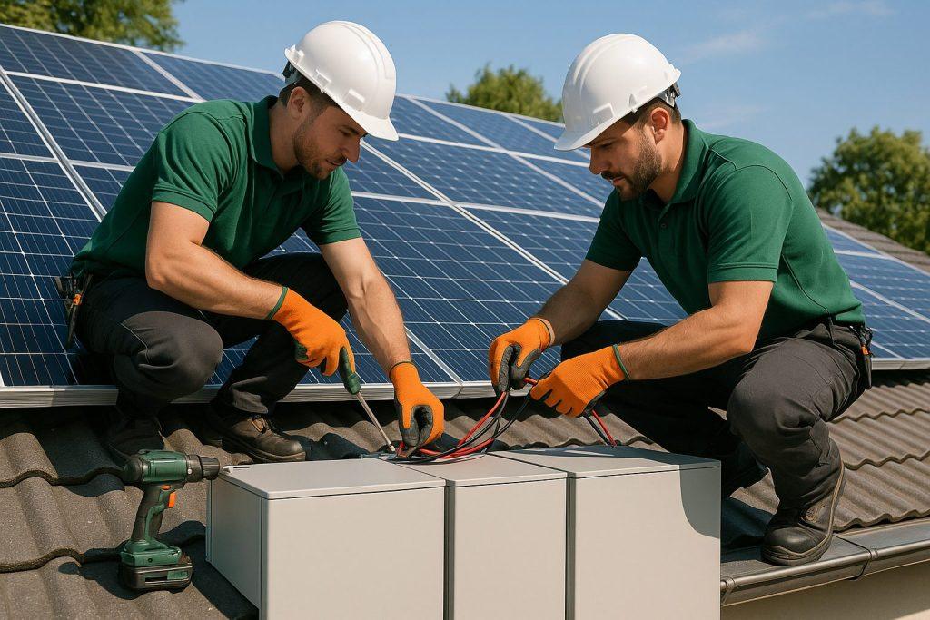 Solaranlage mit Speicher – Solstis