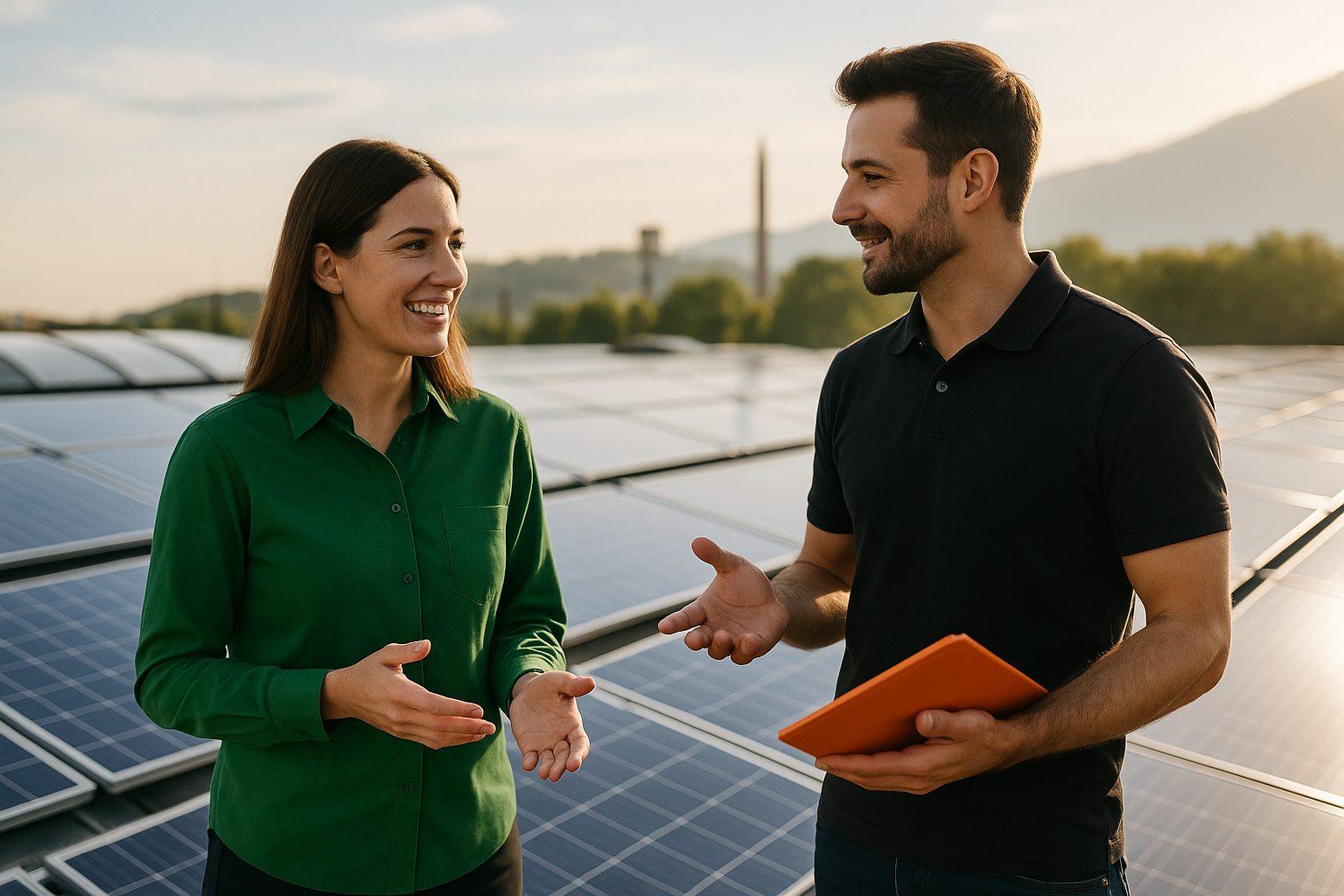 Solstis Solaranlagen photovoltaik erneuerbare Anwendungsbeispiel